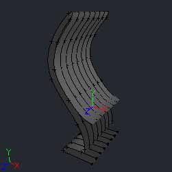 Use 'X-Sect Tool' to create this Mesh
